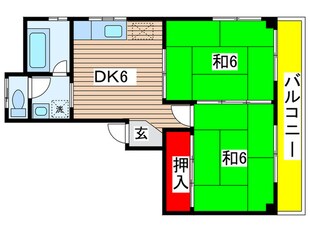 メゾントクラの物件間取画像